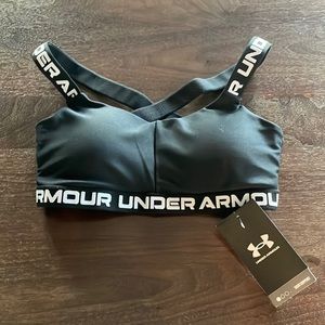 Under Armour Black Sports Bra, small, New with Tags